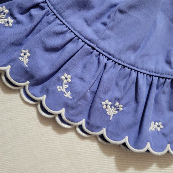 Gymboree Porcelain Doll NWT 12-18 month Sun Hat embroidered. Mixed Bin Z25 - Picture 2 of 2